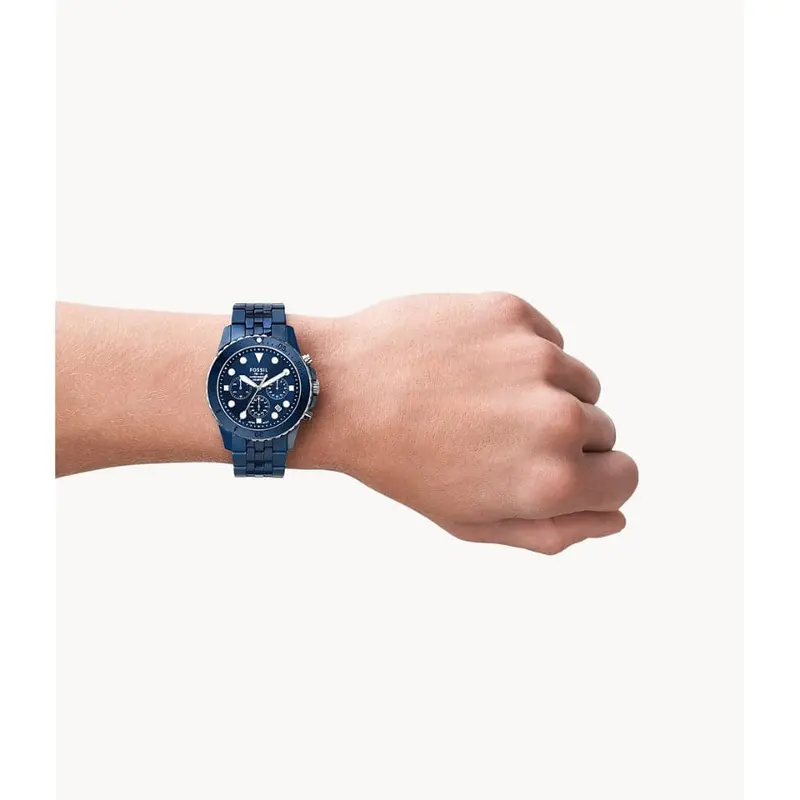 Fossil Ce5025 Blue Navy Ceramic Men's Watch 2