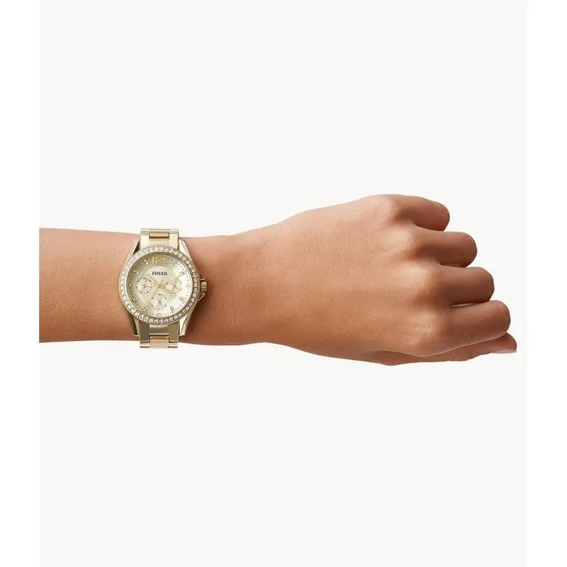 Fossil Es3203 Gold Stainless Steel Women's Watch 2