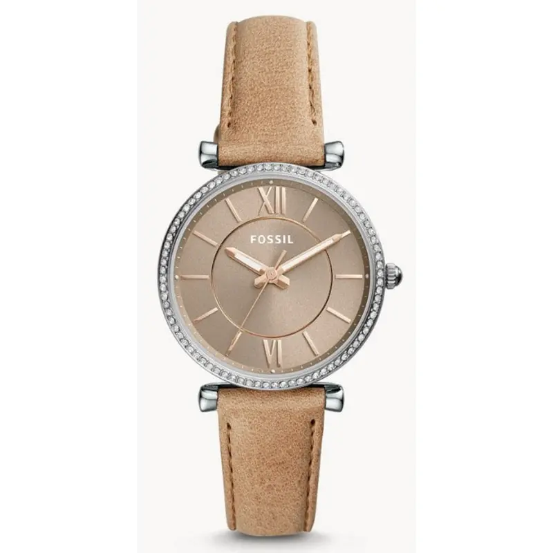 Fossil Es4343 Leather Strap Women's Watch 1