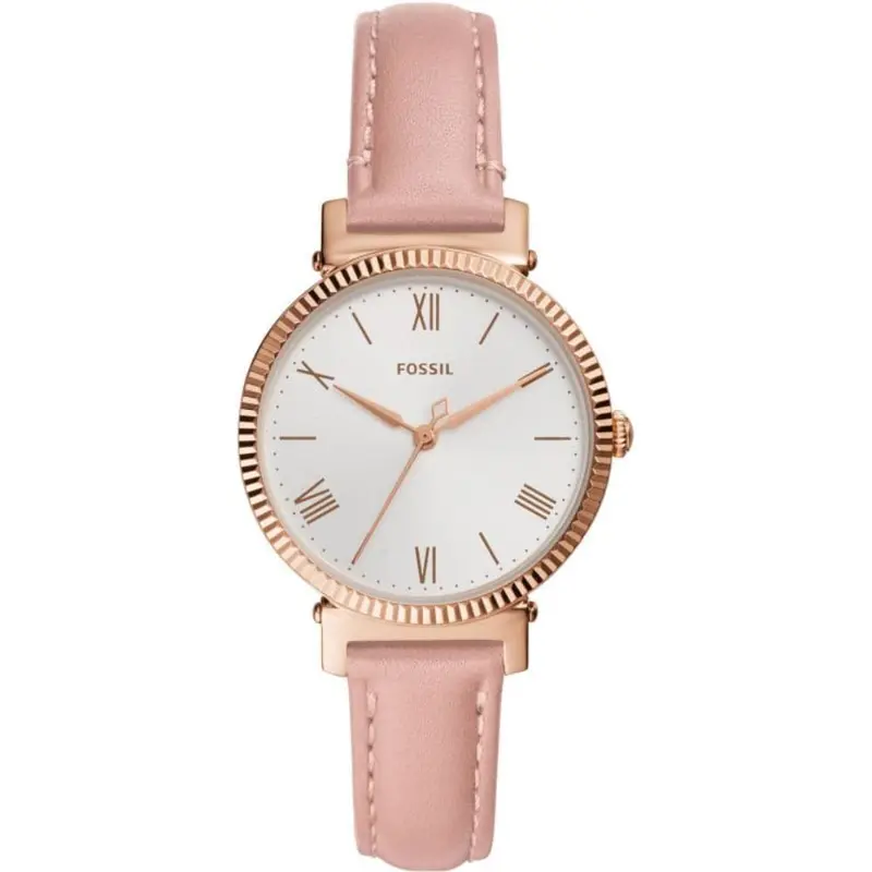 Fossil Es4794 Pink Leather Women Watch 1