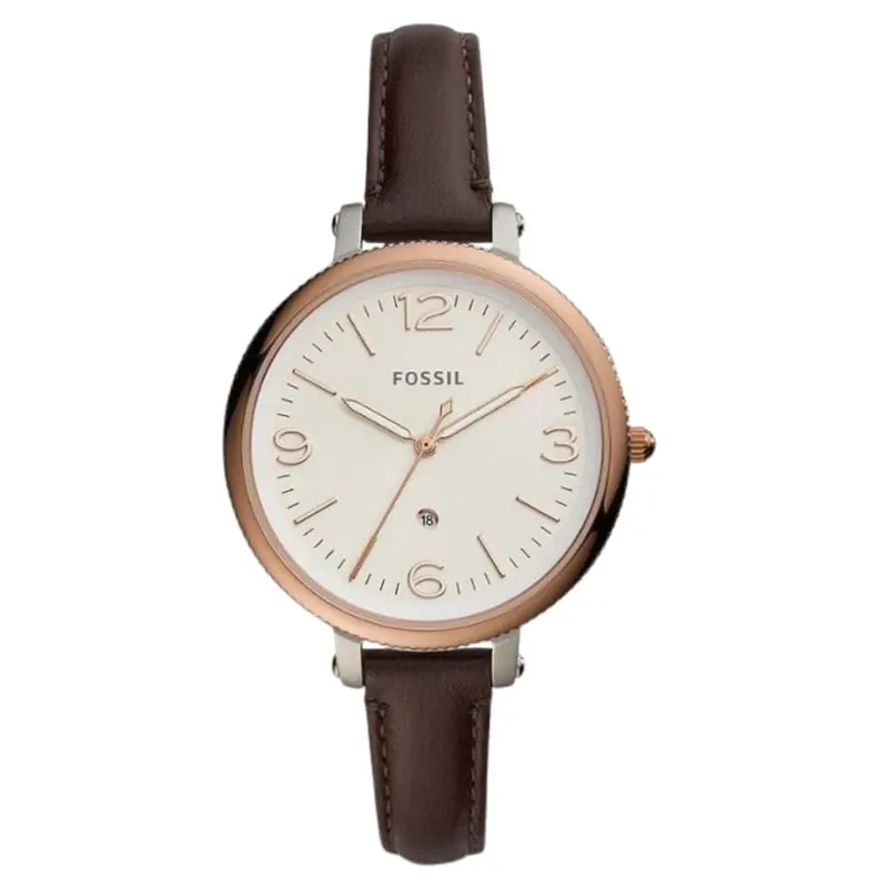 Fossil Es4922 Brown Leather Women's Watch 1
