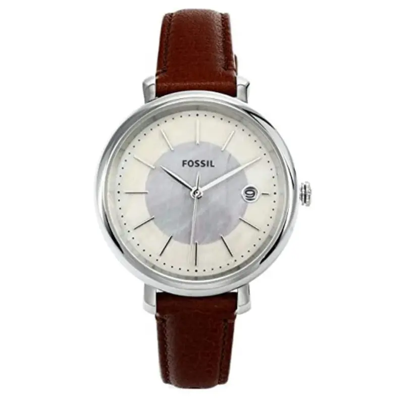Fossil Es5090 Brown Leather Strap Women's Watch 1