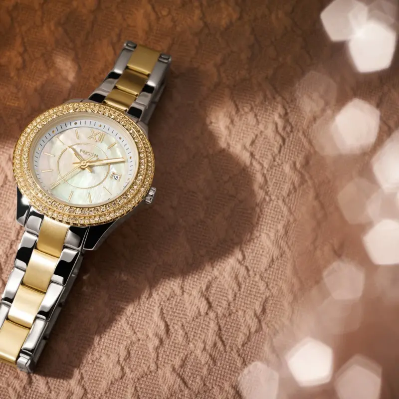 Fossil Es5138 Two-Tone Stainless Steel Ladies Watch 2