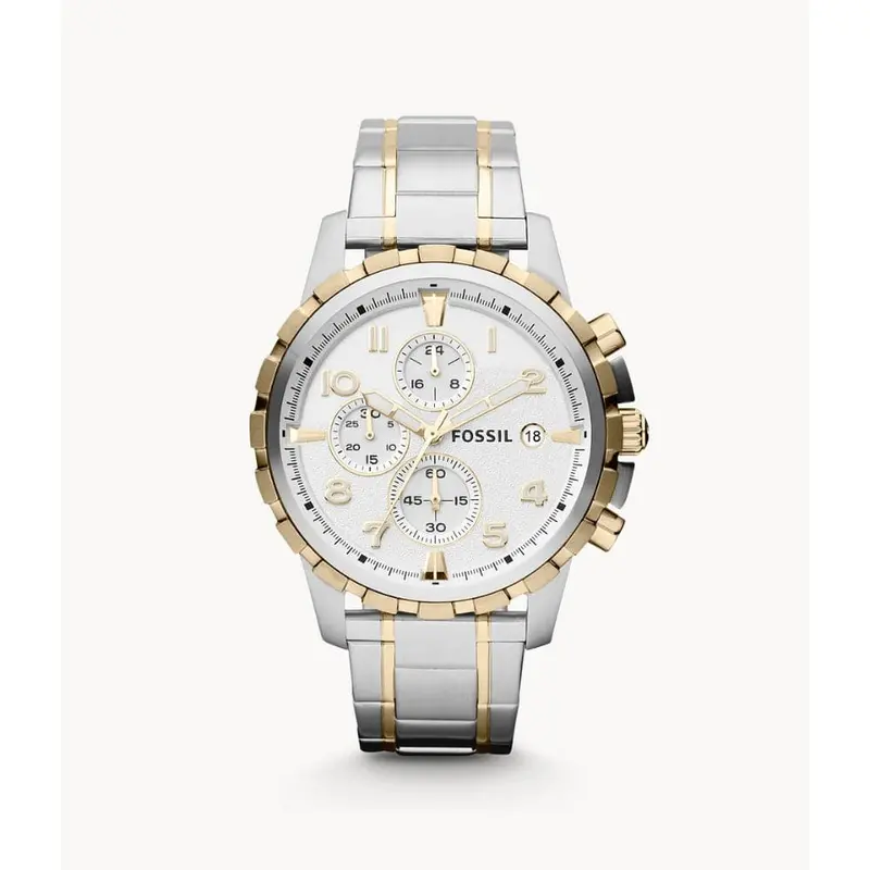 Fossil Fs4795 Silver Stainless Steel Men's Watch 1