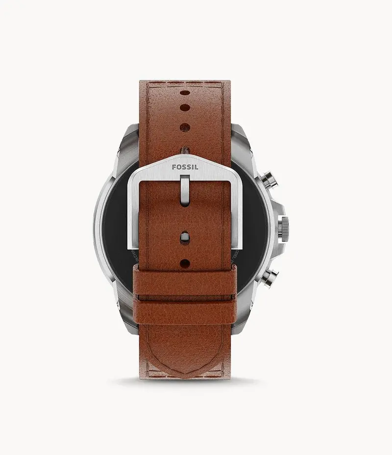 Fossil Ftw4068 Brown Leather Men Smartwatch 2