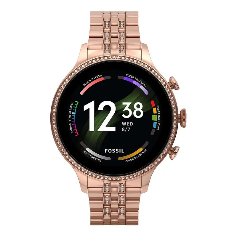 Fossil Ftw6077 Stainless Steel Women Smartwatch 1