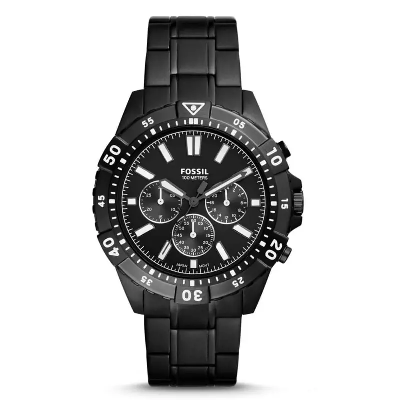 Fossil Garrett Black Chronograph Fs5773 Men's Watch 1