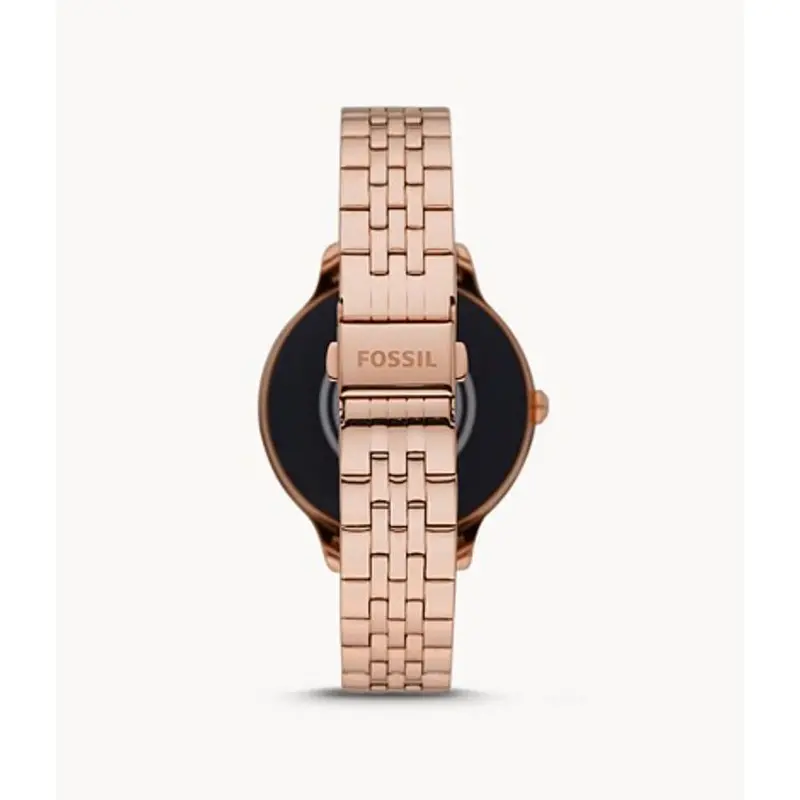 Fossil Gen 5E Smartwatch Rose Gold-Tone Stainless Steel Ftw6073 Women's Watch 2