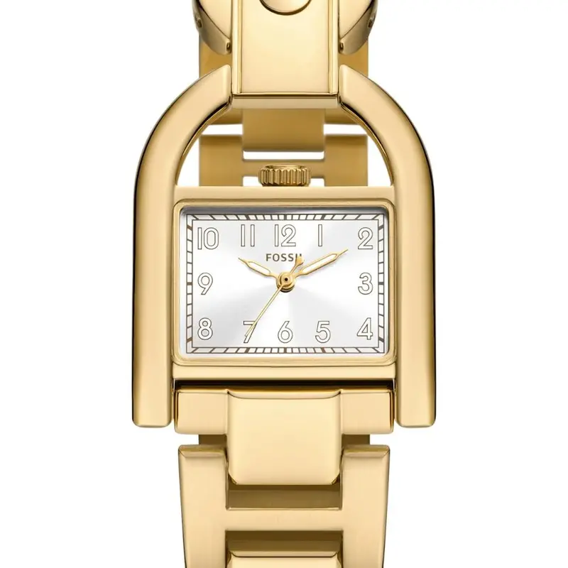 Fossil Harwell Gold Tone Stainless Steel Women's Watch Es5327p 2