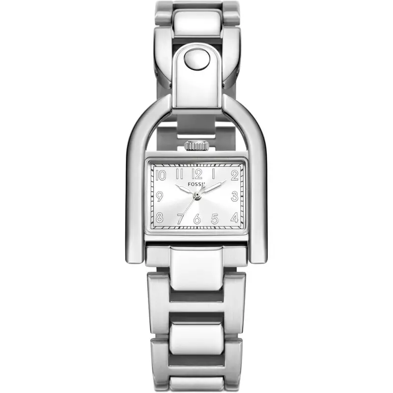 Fossil Harwell Silver Tone Stainless Steel Women's Watch Es5326p 1