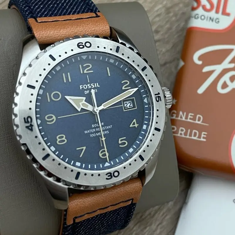 Fossil Le1135 Leather Men's Watch 2