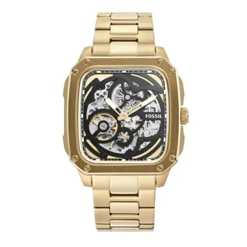 Fossil Me3204 Gold Stainless Steel Men Watch 1
