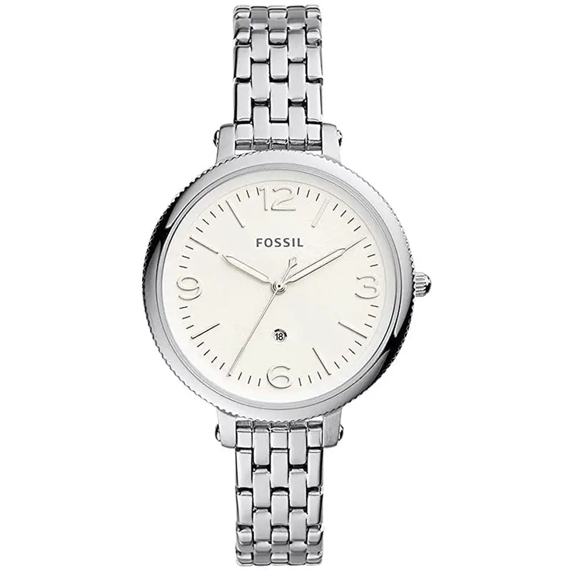 Fossil Monroe Three-Hand Date Stainless Steel Es4924 Women's Watch 1