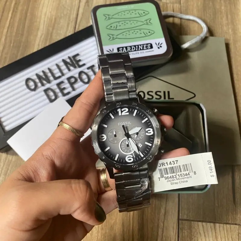 Fossil Nate Chronograph Jr1437 Men's Watch 2