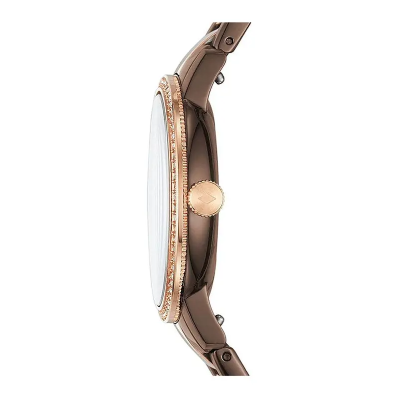 Fossil Neely Analog Quartz Rose Gold Stainless Steel Es4300 Women's Watch 2