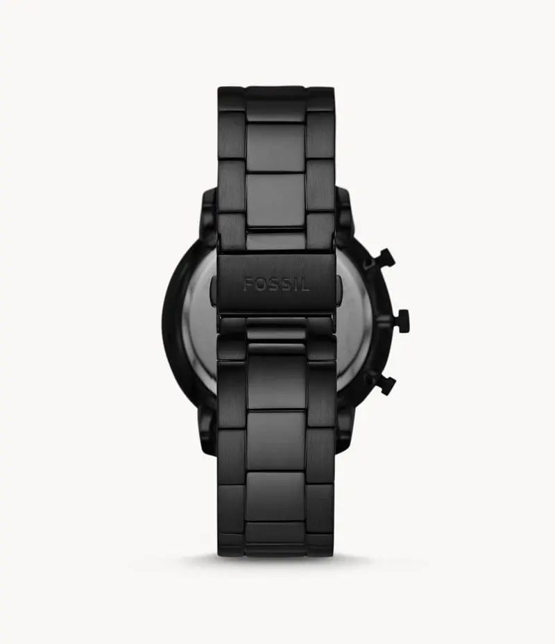 Fossil Nuetra Chronograph Black Stainless Steel Men's Watch Fs5583 2