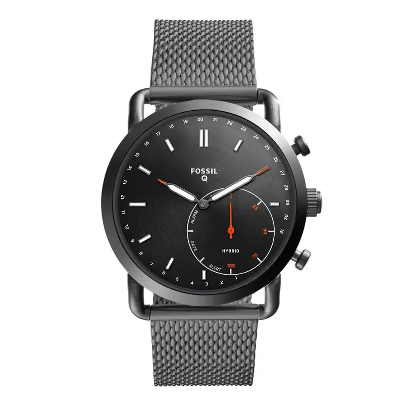 Fossil Q Commuter Digital Gunmetal Stainless Steel Ftw1161 Hybrid Smartwatch 1