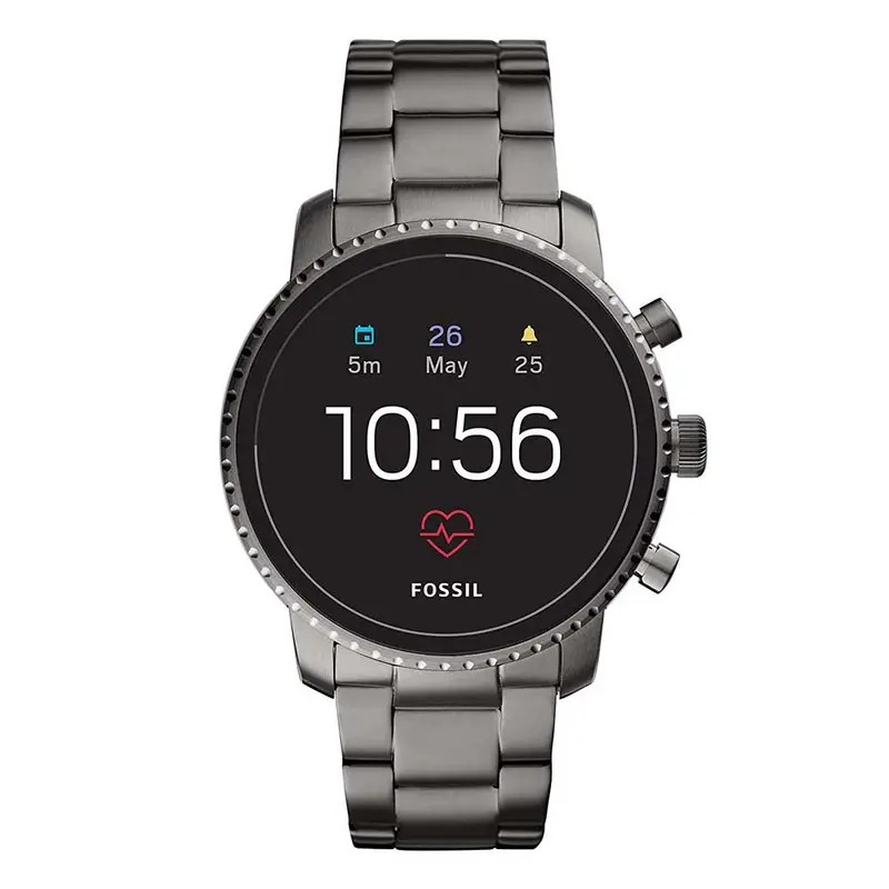 Fossil Q Explorist Digital Grey Stainless Steel Hr Ftw4012 Smartwatch 1