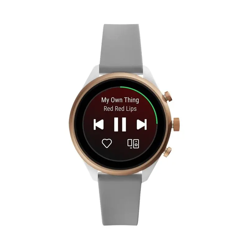 Fossil Q Gen 4 Sport Heart Rate Ftw6025 Gray Silicone Unisex Smartwatch 1