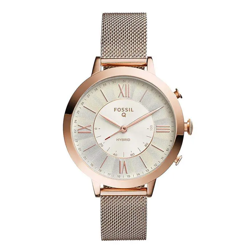 Fossil Q Jacqueline Digital Silver Stainless Steel Ftw5018 Hybrid Smartwatch 1