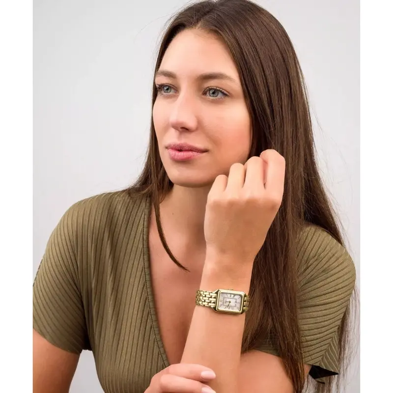 Fossil Raquel Watch Gold Stainless Steel Watch Es5304 2