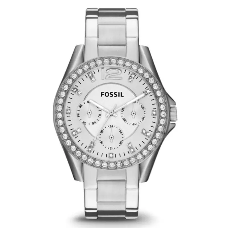 Fossil Riley Multifunction Stainless Steel Women's Watch Es3202 1