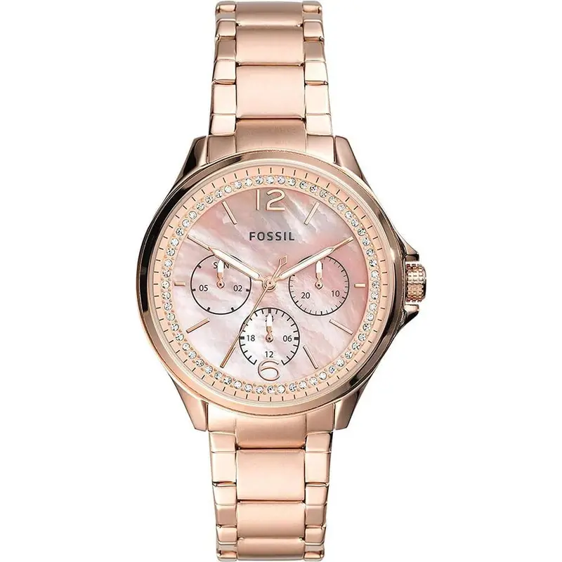 Fossil Sadie Es4779 Multifunction Rose Gold-Tone Stainless Steel Women's Watch 1