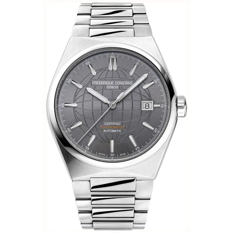 Frederique Constant Chronometer With Silicone Strap Set Men Watch Fc-303Go3nh6b 1
