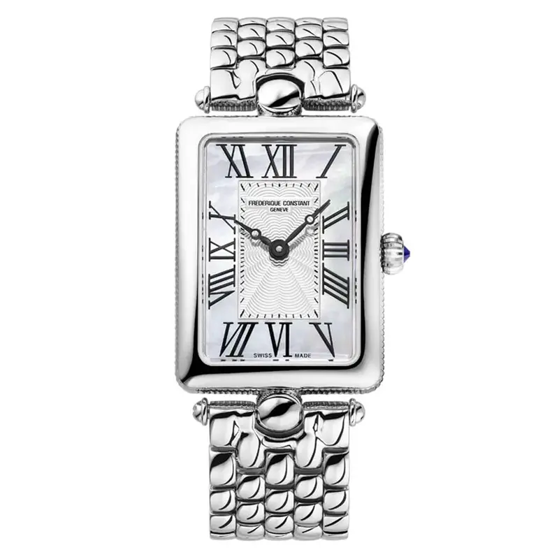 Frederique Constant Classics Art Deco Carree Stainless Steel Women's Watch Fc-200Mpw2ac6b 1