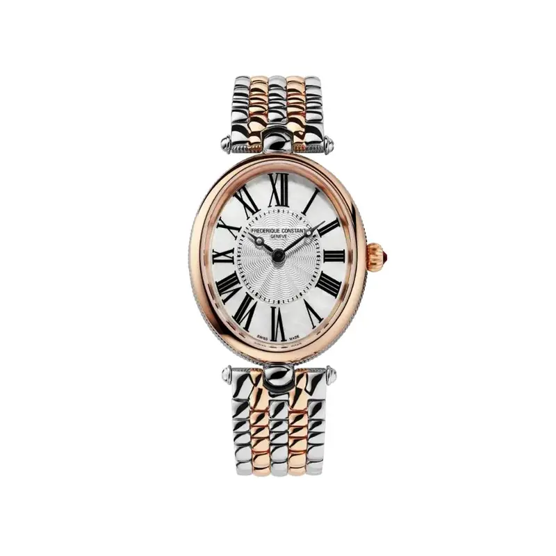 Frederique Constant Classics Art Deco Oval Stainless Steel Women's Watch Fc-200Mpw2v2b 1