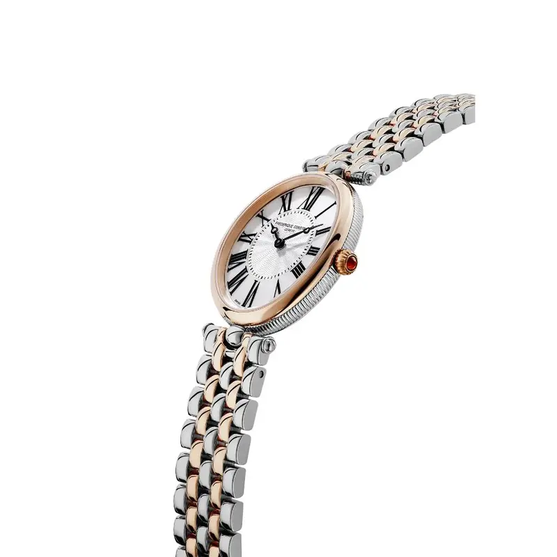 Frederique Constant Classics Art Deco Oval Stainless Steel Women's Watch Fc-200Mpw2v2b 2
