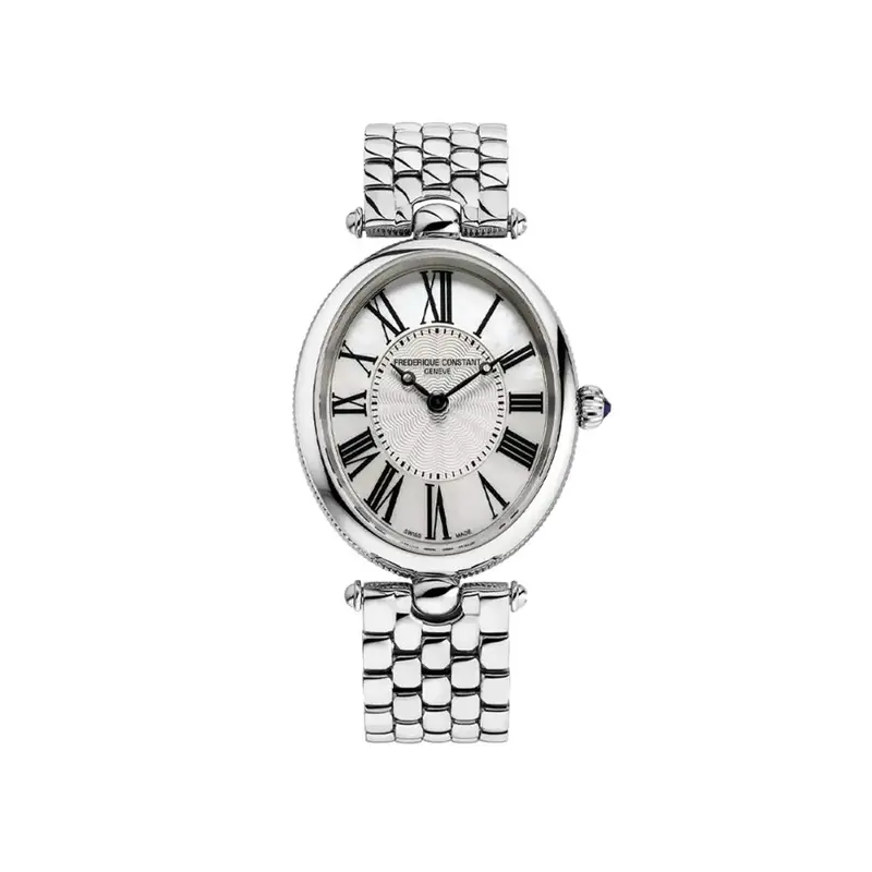 Frederique Constant Classics Art Deco Oval Stainless Steel Women's Watch Fc-200Mpw2v6b 1