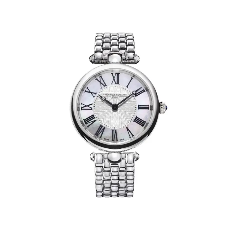 Frederique Constant Classics Art Deco Round Stainless Steel Women's Watch Fc-200Mpw2ar6b 1
