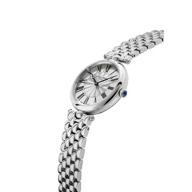 Frederique Constant Classics Art Deco Round Stainless Steel Women's Watch Fc-200Mpw2ar6b 2