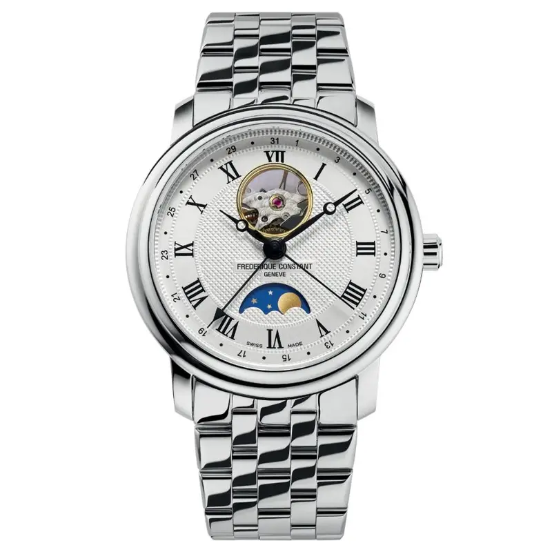Frederique Constant Classics Heart Beat Moonphase Date Men's Watch Fc-335Mc4p6b2 1