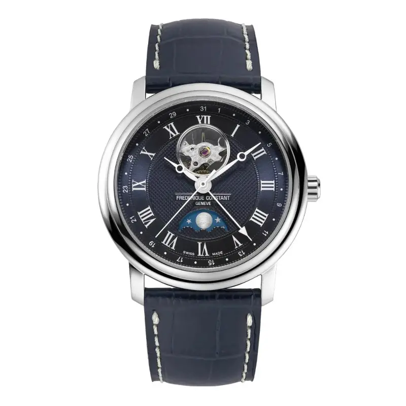 Frederique Constant Classics Heart Beat Moonphase Date Men's Watch Fc-335Mcnw4p26 1