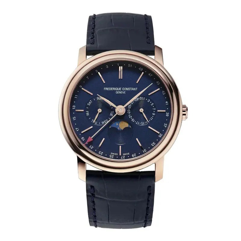 Frederique Constant Classics Index Business Timer Men's Watch Watch Fc-270N4p4 1