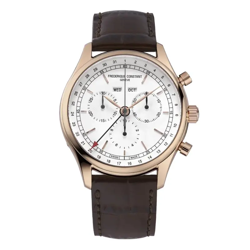 Frederique Constant Classics Quartz Chronograph Triple Calendar Men's Watch Fc-296Sw5b4 1