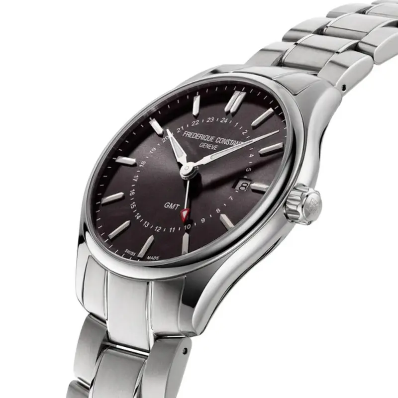 Frederique Constant Classics Quartz Gmt Men's Watch Watch Fc-252Dgs5b6b 2