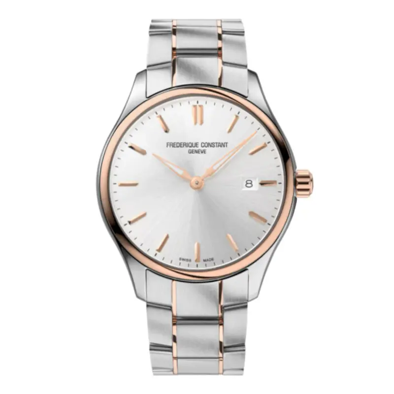 Frederique Constant Classics Stainless Steel Strap Men Watch Fc-220Ss5b2b 1