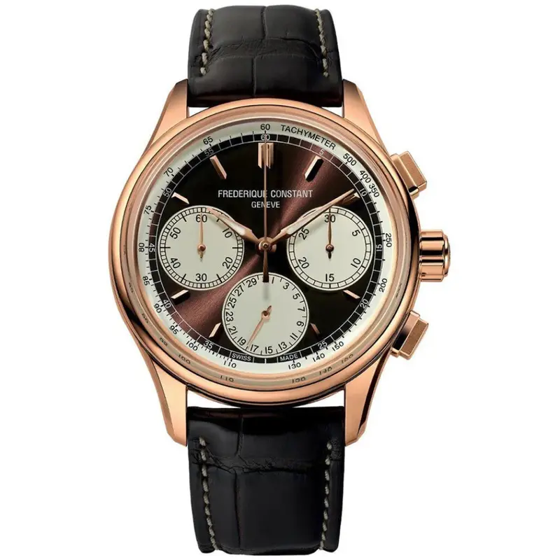 Frederique Constant Geneve Black Men's Watch - Chronograph | Fc-760Chc4h4 1