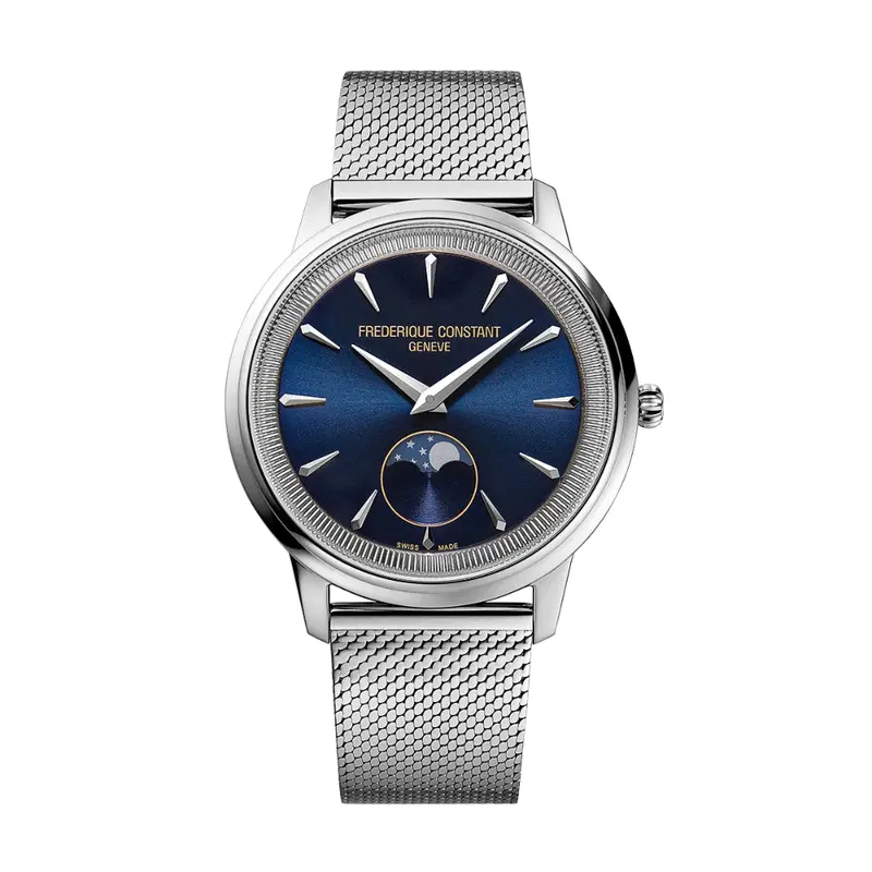 Frederique Constant Geneve Moneta Moon Phase Unisex's Watch Fc-206N3s6b 1