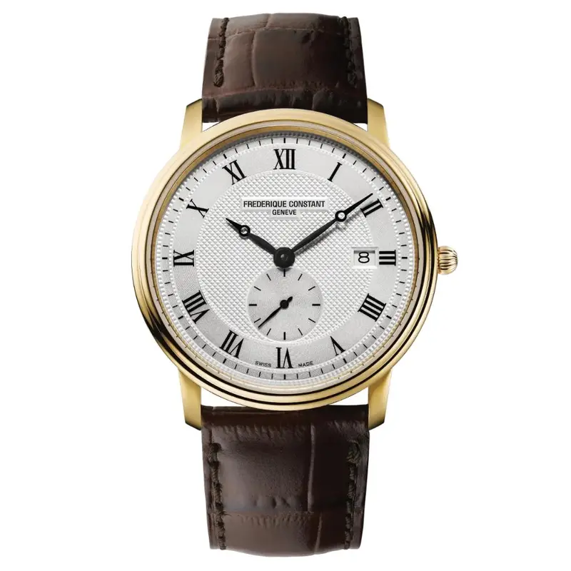 Frederique Constant Slimline Gents Small Seconds Men's Watch Watch Fc-245M5s5 1