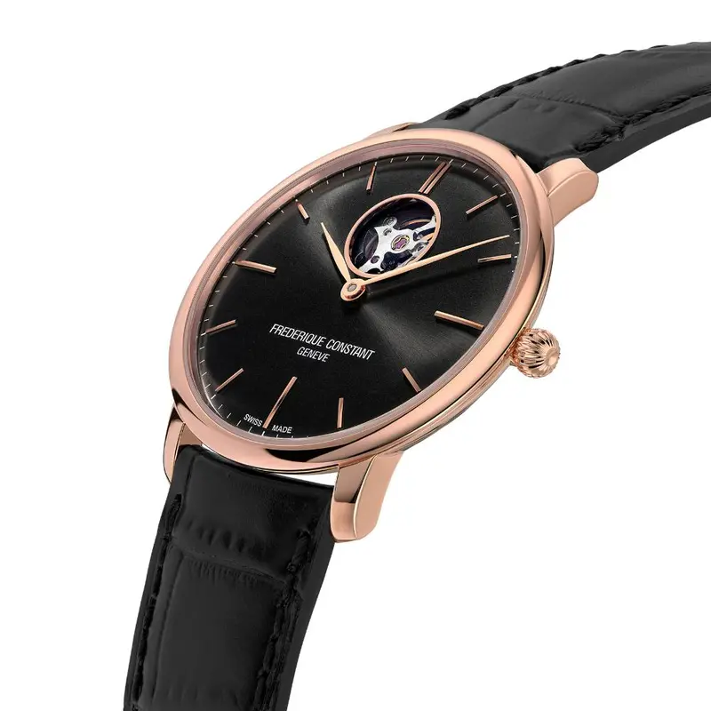 Frederique Constant Slimline Heart Beat Automatic Men's Watch Fc-312B4s4 2