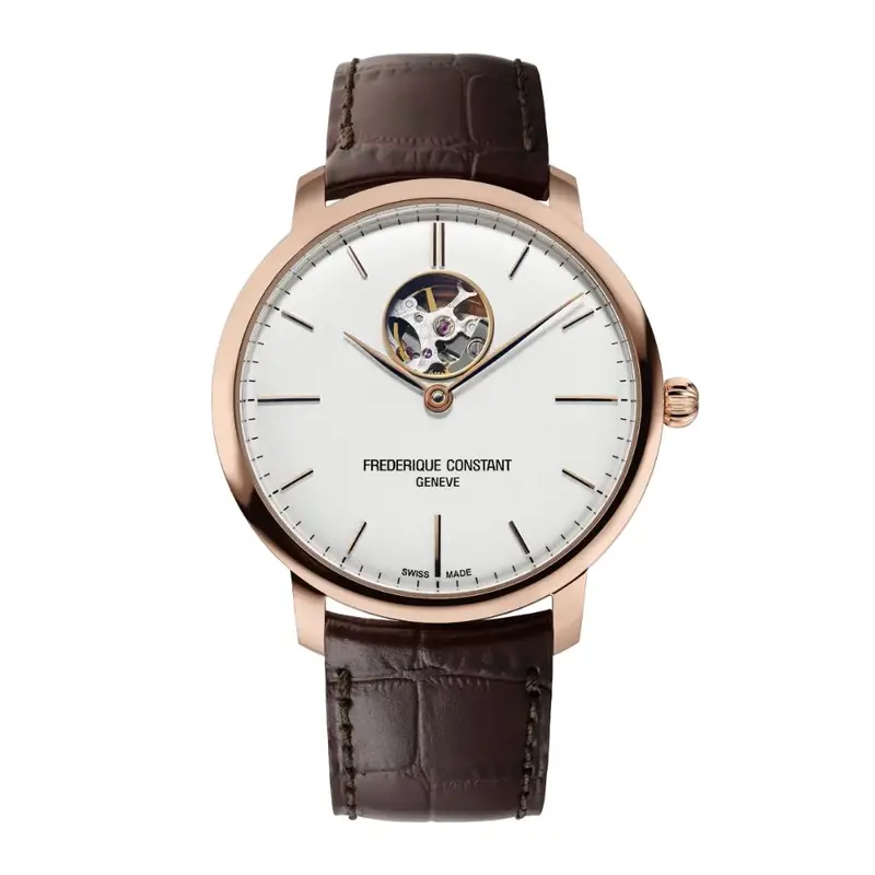 Frederique Constant Slimline Heart Beat Automatic Men's Watch Fc-312V4s4 1