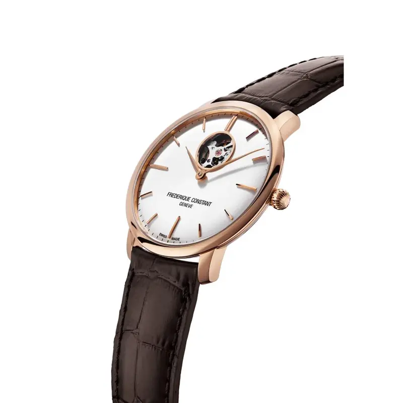 Frederique Constant Slimline Heart Beat Automatic Men's Watch Fc-312V4s4 2