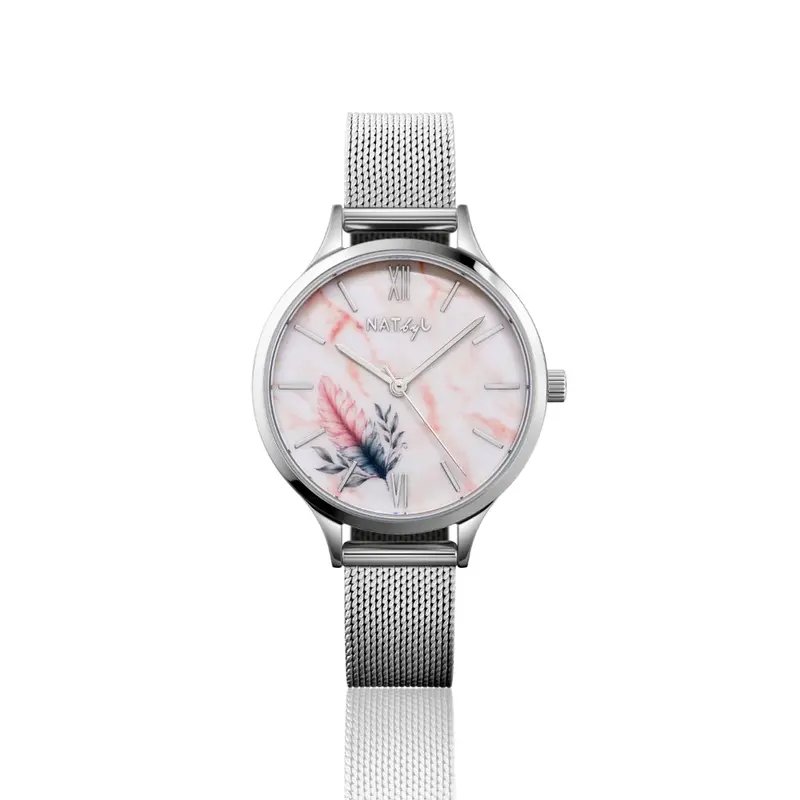 Freedom 0708B Stainless Steel Mesh Watch 1