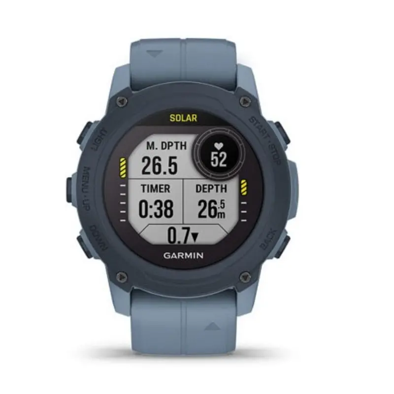 Garmin Descent G1 Blue Silicone Strap Unisex Smartwatch Gm-010-02604-64 1