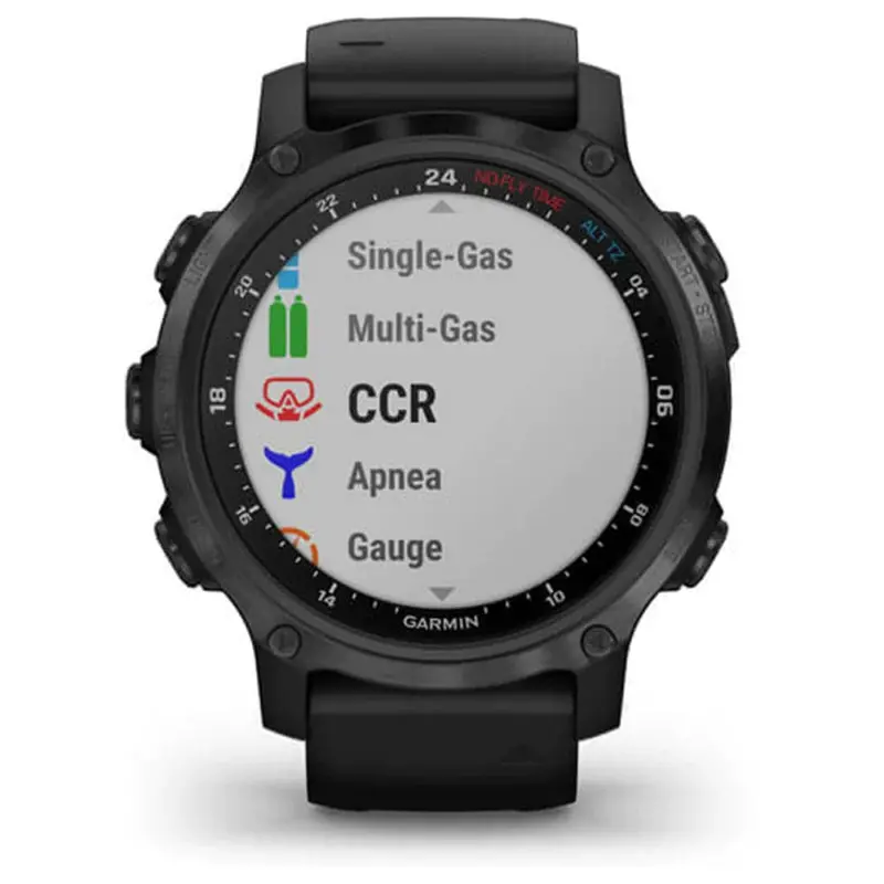 Garmin Descent Mk2s Black Silicon Band Men's Smartwatch Gm-010-02403-71 1