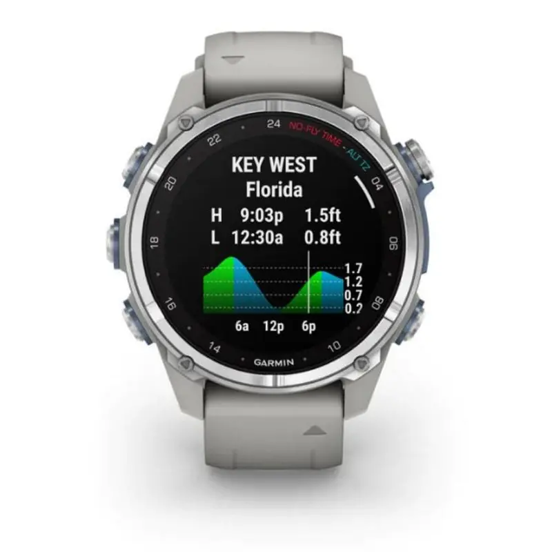 Garmin Descent Mk3 Silicone Strap Unisex Watch Gm-010-02857-04 1